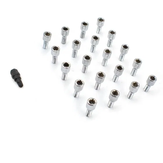 85K548-28 – REVOLUTION Lug Bolt, 5 Lug Kit 14 Millimeter x 1.5 Thread Size 60 Degree Conical Acorn Duplex 1.10 Inch S...